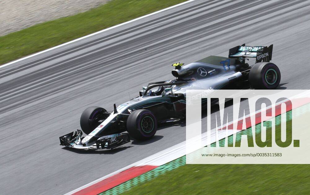 FORMULA 1 - GP of Austria 2018 SPIELBERG,AUSTRIA,30.JUN.18 - MOTORSPORTS, FORMULA 1 - Grand Prix of Austria, Red Bull Ring, free practice. Image shows Valtteri Bottas (FIN Mercedes). GEPAxpictures xWolfgangxGrebien