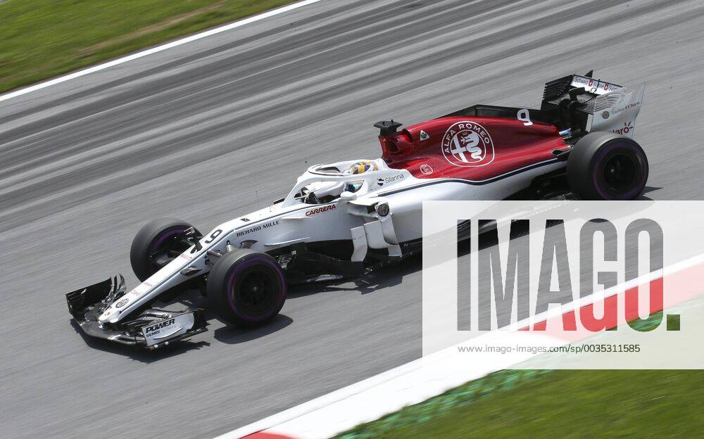 FORMULA 1 - GP of Austria 2018 SPIELBERG,AUSTRIA,30.JUN.18 - MOTORSPORTS, FORMULA 1 - Grand Prix of Austria, Red Bull Ring, free practice. Image shows Marcus Ericsson (SWE Sauber). GEPAxpictures xWolfgangxGrebien