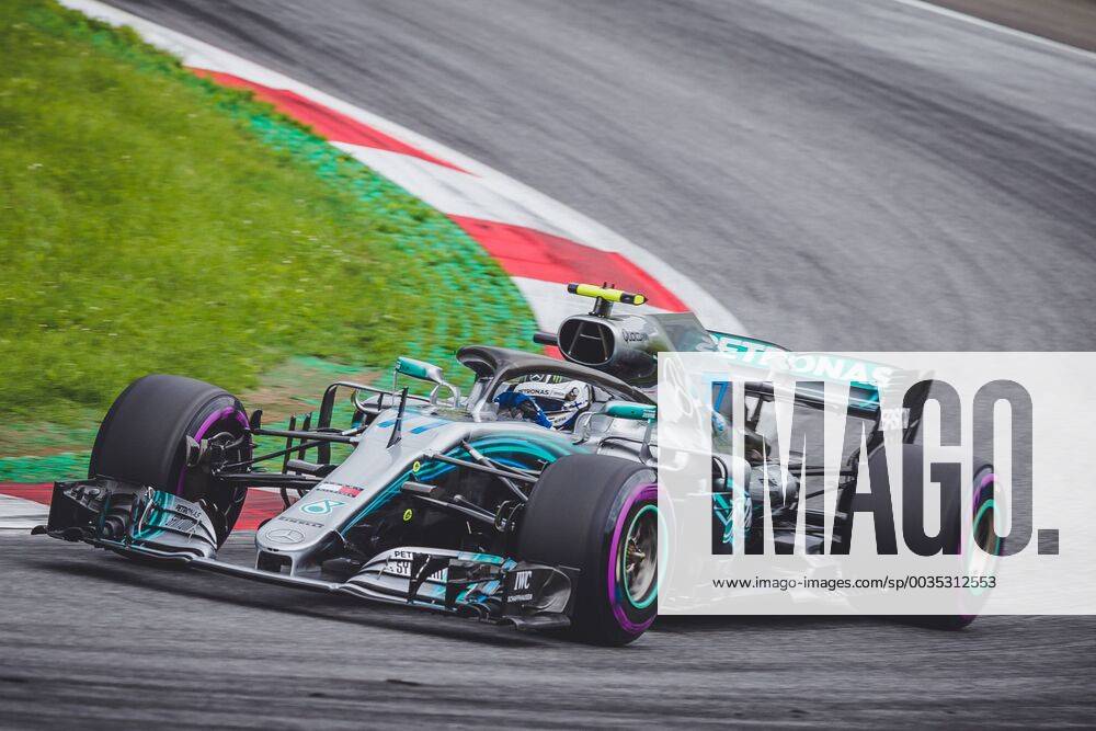 Red Bull Ring Spielberg AUT FIA Formula 1 Grand Prix of Austria Training in the picture Valtteri Bottas FIN Valtteri Bottas of Mercedes during the Austrian FIA Formula One Grand Prix at the Red Bull Ring in Spielberg Spielberg EP_ang