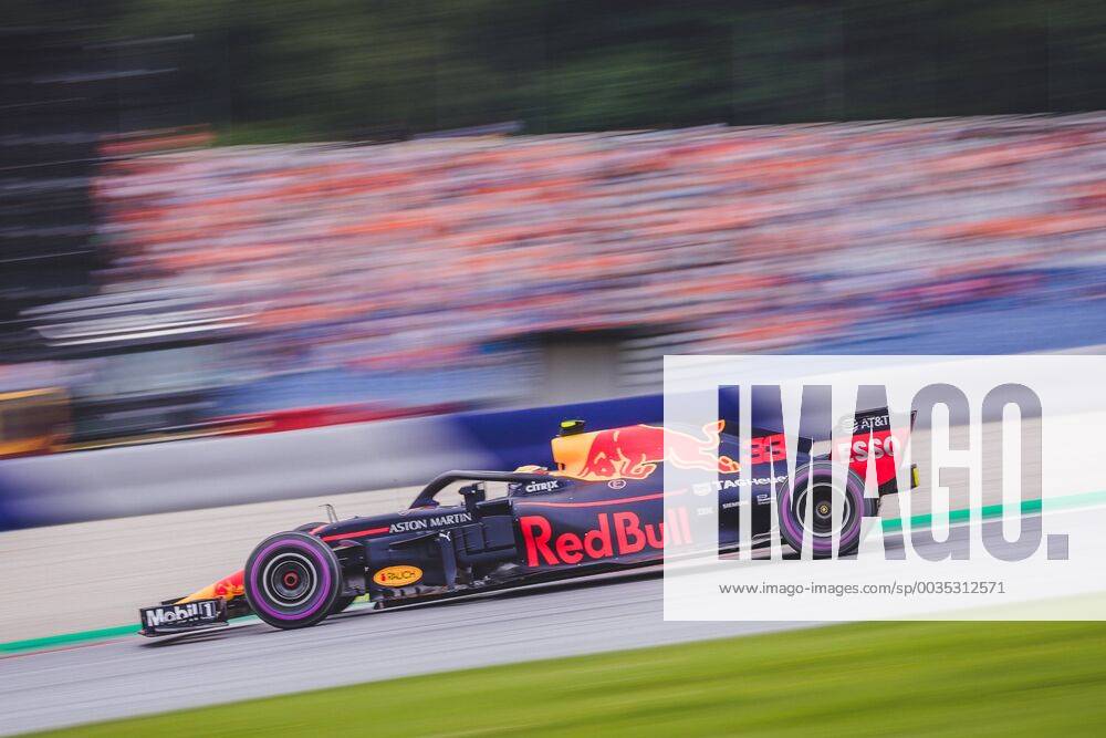 Red Bull Ring Spielberg AUT FIA Formula 1 Grand Prix of Austria Training im Bild Max Verstappen NED Red Bull Racing Dutch Formula One driver Max Verstappen of Red Bull Racing during the Austrian FIA Formula One Grand Prix at the Red Bull Ring in Spielberg Spielberg EP_ang