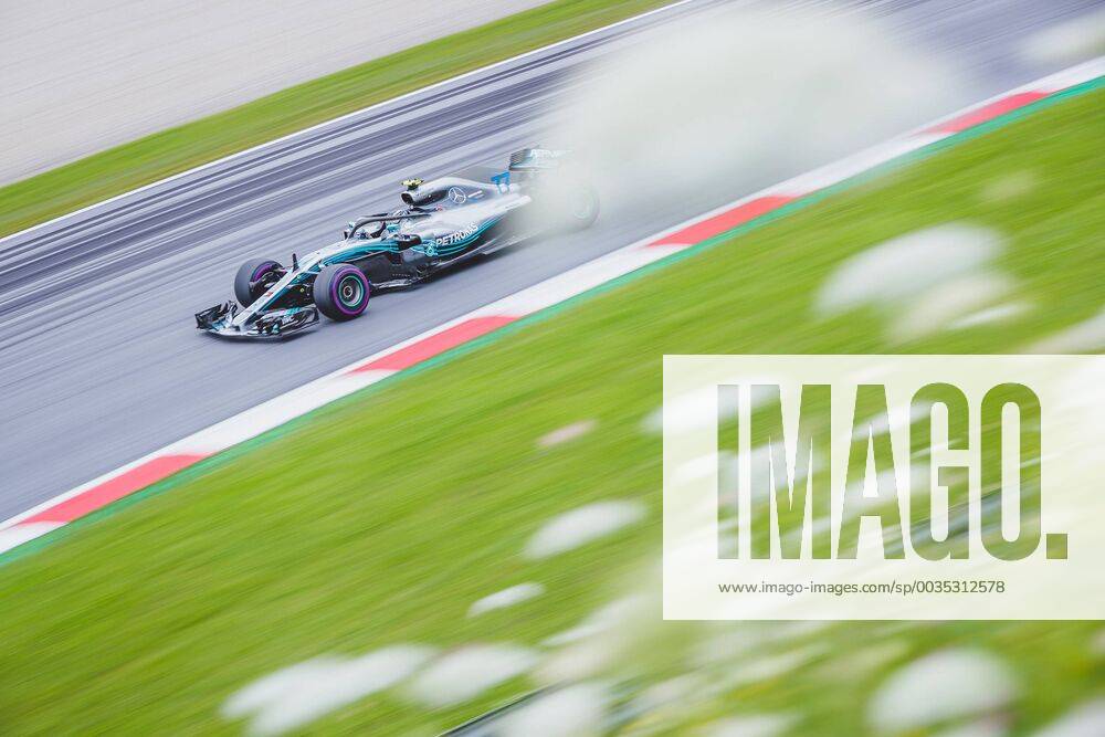 Red Bull Ring Spielberg AUT FIA Formula 1 Grand Prix of Austria Training in the picture Valtteri Bottas FIN Valtteri Bottas of Mercedes during the Austrian FIA Formula One Grand Prix at the Red Bull Ring in Spielberg Spielberg EP_ang