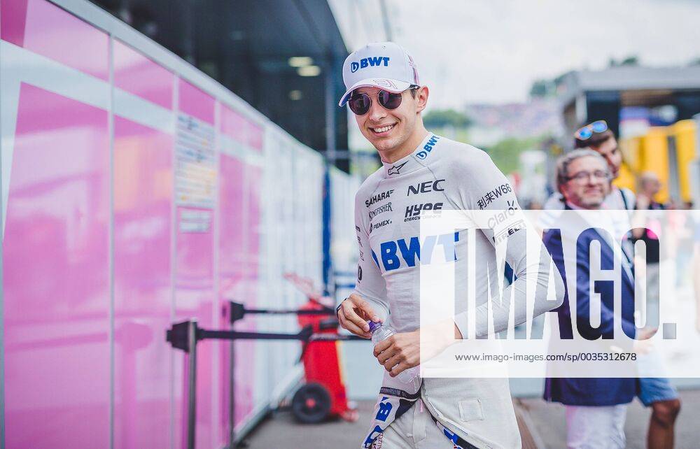 Red Bull Ring Spielberg AUT FIA Formula 1 Grand Prix of Austria Training Bild Esteban Ocon FRA Force India French Formula One driver Esteban Ocon of Force India during the Austrian Formula One Grand Prix at the Red Bull Ring in Spielberg Spielberg EP_fei