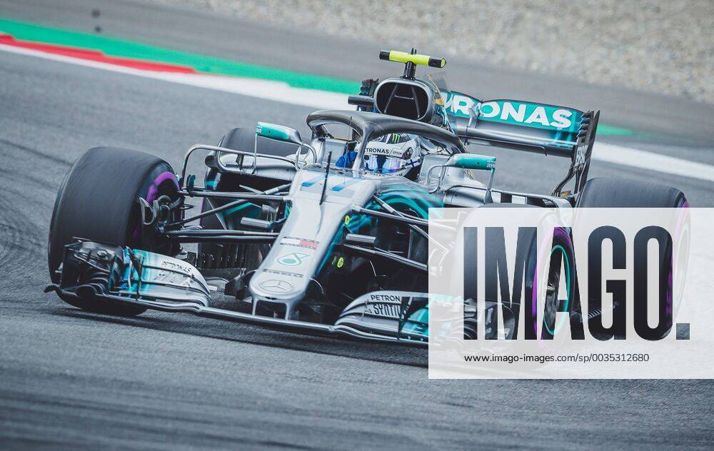 Red Bull Ring Spielberg AUT FIA Formula 1 Grand Prix of Austria Training in the picture Valtteri Bottas FIN Valtteri Bottas of Mercedes during the Austrian FIA Formula One Grand Prix at the Red Bull Ring in Spielberg Spielberg EP_fei