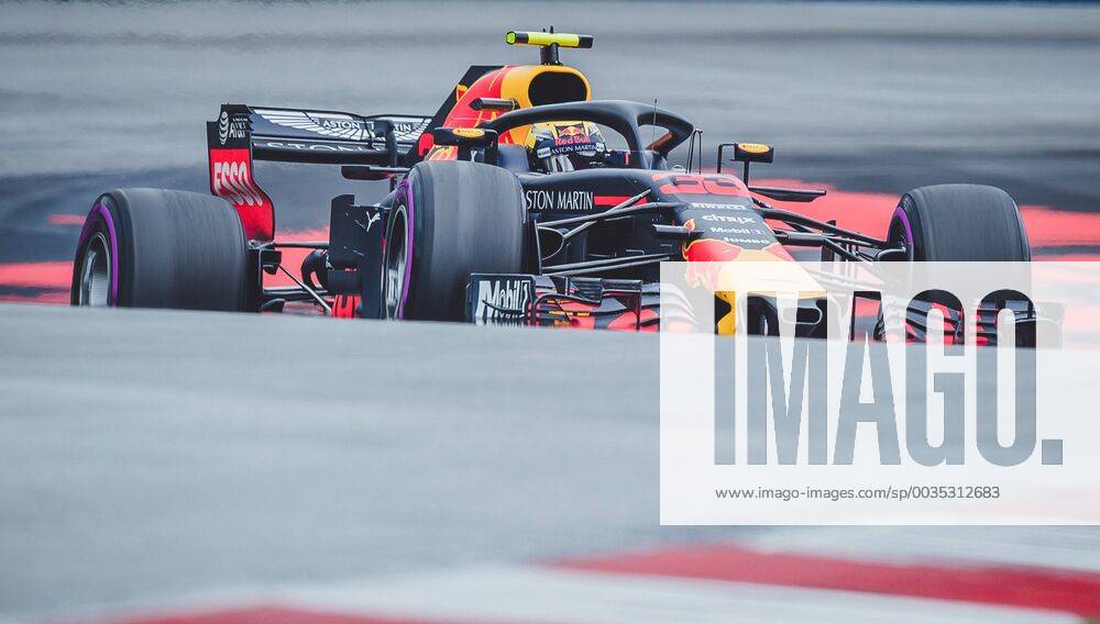 Red Bull Ring Spielberg AUT FIA Formula 1 Grand Prix of Austria Training im Bild Max Verstappen NED Red Bull Racing Dutch Formula One driver Max Verstappen of Red Bull Racing during the Austrian FIA Formula One Grand Prix at the Red Bull Ring in Spielberg Spielberg EP_fei