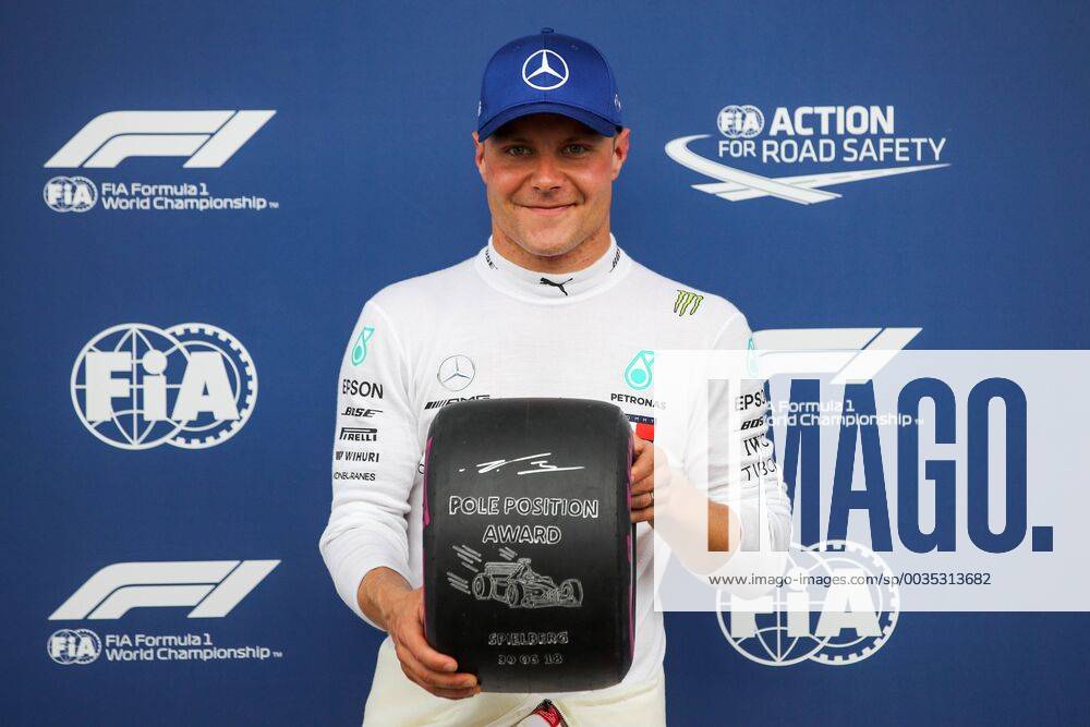 FORMULA 1 - GP of Austria 2018 PIELBERG,AUSTRIA,30.JUN.18 - MOTORSPORTS, FORMULA 1 - Grand Prix of Austria, Red Bull Ring, qualifying. Image shows Valtteri Bottas (FIN Mercedes). GEPAxpictures Klansek