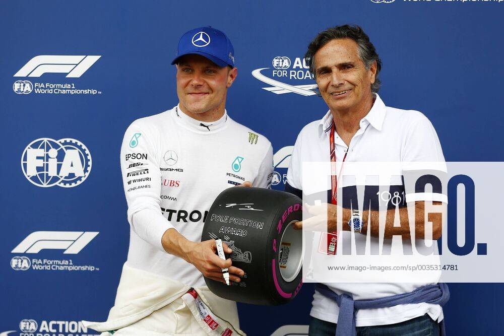 Motorsports: FIA Formula One World Championship WM Weltmeisterschaft 2018, Grand Prix of Austria, 77 Valtteri Bottas (FIN, Mercedes AMG Petronas Motorsport), Nelson Piquet Spielberg Austria