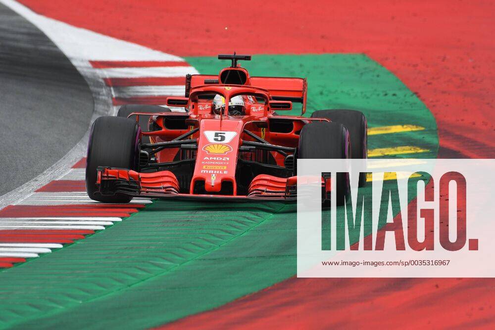 Sebastian Vettel Scuderia Ferrari Formula 1 Grand Prix of Austria Red Bull Ring 30 06 2018 Formula 1 Grand Prix of Austria Red Bull Ring 30 06 2018 Spielberg