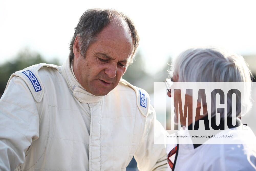 FORMULA 1 - GP of Austria 2018 SPIELBERG,AUSTRIA,30.JUN.18 - MOTORSPORTS - Grand Prix of Austria, Red Bull Ring, legends parade. Image shows Gerhard Berger (Porsche 935) and Bernie Ecclestone. GEPAxpictures xDanielxGoetzhaber
