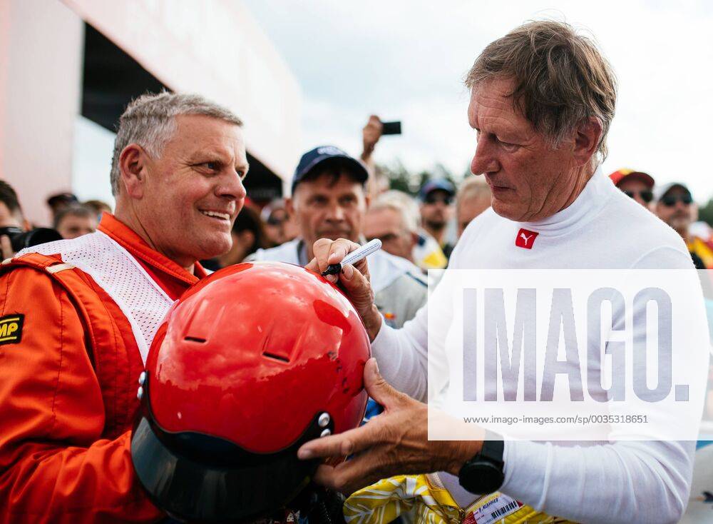 FORMULA 1 - GP of Austria 2018 SPIELBERG,AUSTRIA,30.JUN.18 - MOTORSPORTS - Grand Prix of Austria, Red Bull Ring, legends parade. Image shows Franz Klammer (Alfa Romeo Alfetta GTV6). GEPAxpictures Klansek