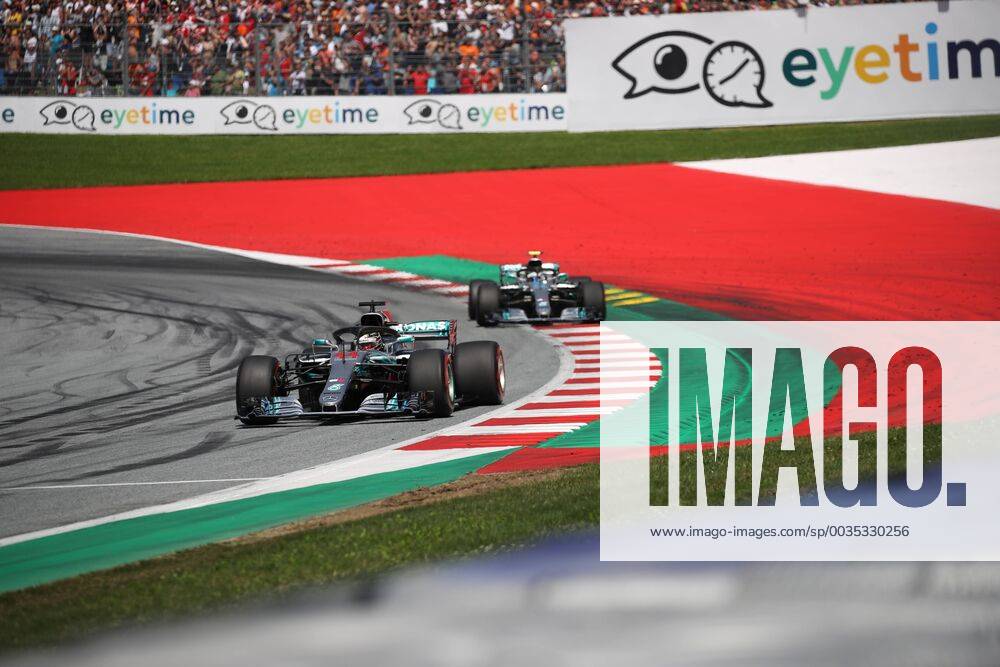 FORMULA 1 - GP of Austria 2018 SPIELBERG,AUSTRIA,01.JUL.18 - MOTORSPORTS - Grand Prix of Austria, Red Bull Ring. Image shows Lewis hamilton (GBR Mercedes). GEPAxpictures xDanielxGoetzhaber