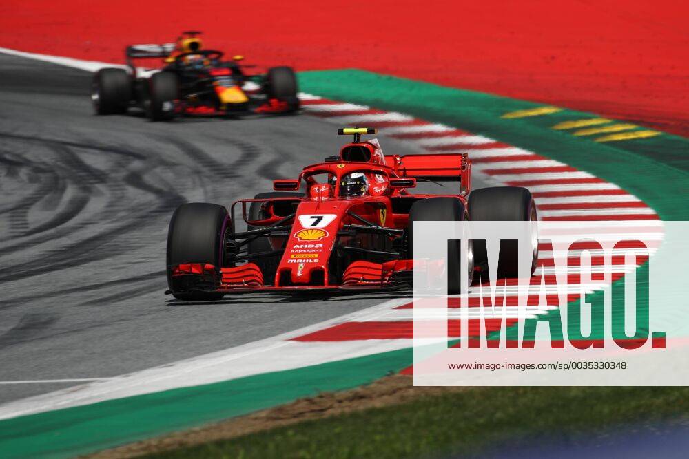 FORMULA 1 - GP of Austria 2018 SPIELBERG,AUSTRIA,01.JUL.18 - MOTORSPORTS - Grand Prix of Austria, Red Bull Ring. Image shows Kimi Raikkoenen (FIN Ferrari). GEPAxpictures xDanielxGoetzhaber