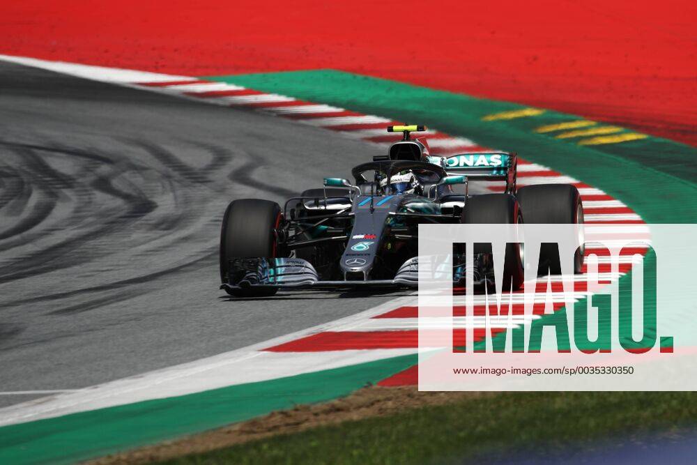 FORMULA 1 - GP of Austria 2018 SPIELBERG,AUSTRIA,01.JUL.18 - MOTORSPORTS - Grand Prix of Austria, Red Bull Ring. Image shows Valtteri Botas (FIN Mercedes GP). GEPAxpictures xDanielxGoetzhaber