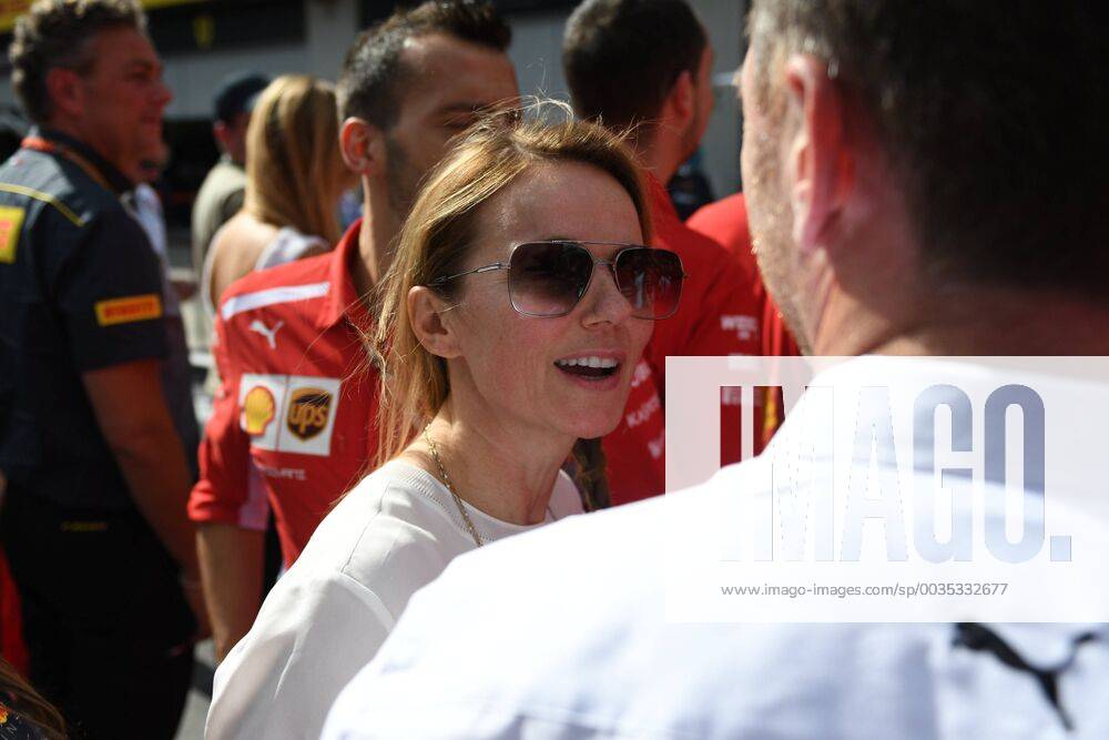 Geri Horner Wife of Christian Horner Formula 1 Grand Prix of Austria Red Bull Ring 01 07 2018 2018 Formula 1 Grand Prix of Austria Red Bull Ring 01 07 2018 Spielberg