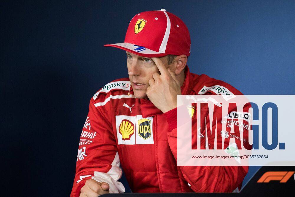 FORMULA 1 - GP of Austria 2018 SPIELBERG,AUSTRIA,01.JUL.18 - MOTORSPORTS - Grand Prix of Austria, Red Bull Ring. Image shows Kimi Raikkoenen (FIN Ferrari). GEPAxpictures xDanielxGoetzhaber