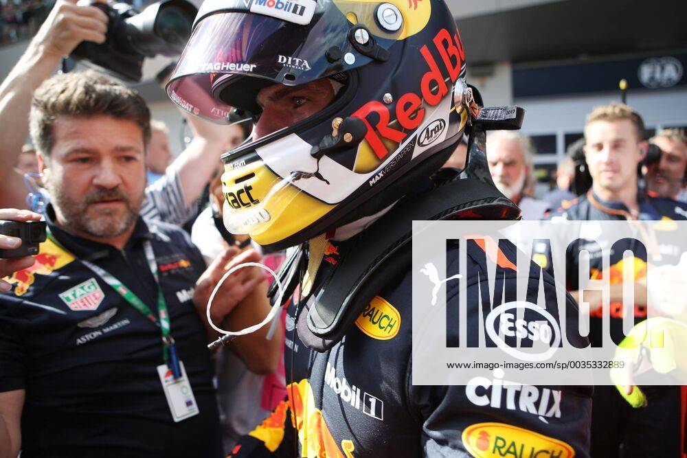 MOTORSPORTS - The Flying Bulls Air Show SPIELBERG,AUSTRIA,01.JUL.18 - MOTORSPORTS - The Flying Bulls Air Show. Image shows Max Verstappen (NED Red Bull Racing). GEPAxpictures xAndreasxPranter