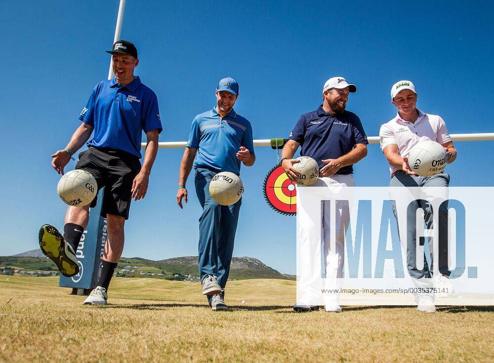 2018 Dubai Duty Free Irish Open - Pro Am, Ballyliffin Golf Club, Co. Donegal 4 7 2018 Kieran Donaghy, Michael Murphy, Shane Lowry and Paul Dunne at the GAA Challenge Kieran Donaghy, Michael Murphy, Shane Lowry and Paul Dunne at the GAA Challenge 4 7 2018