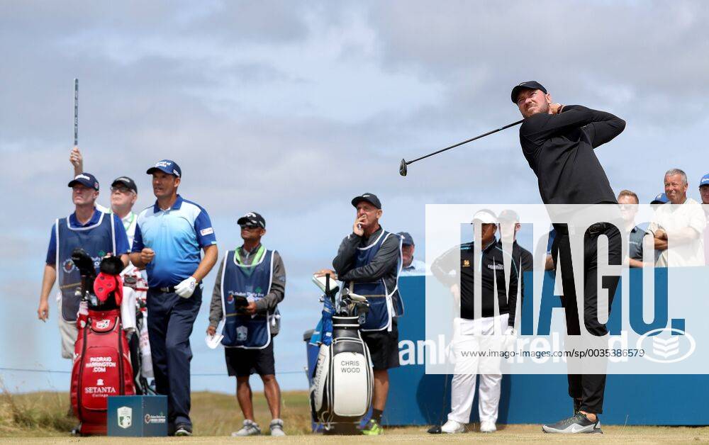 2018 Dubai Duty Free Irish Open - Day 1, Ballyliffin Golf Club, Co. Donegal 5 7 2018 Chris Wood tees off at the ninth hole Chris Wood tees off at the ninth hole 5 7 2018