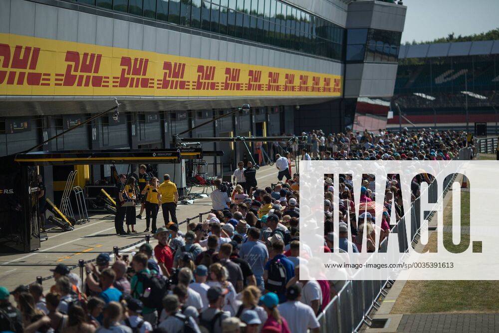 Pit lane AUT FIA Formula 1 Grand Prix of Great Britain Silverstone