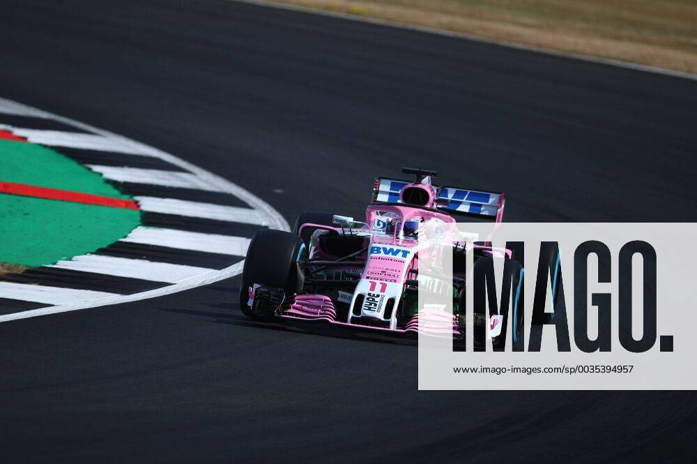 Sergio Perez Sahara Force India F1 Team AUT FIA Formula 1 Grand Prix of Great Britain Silverstone