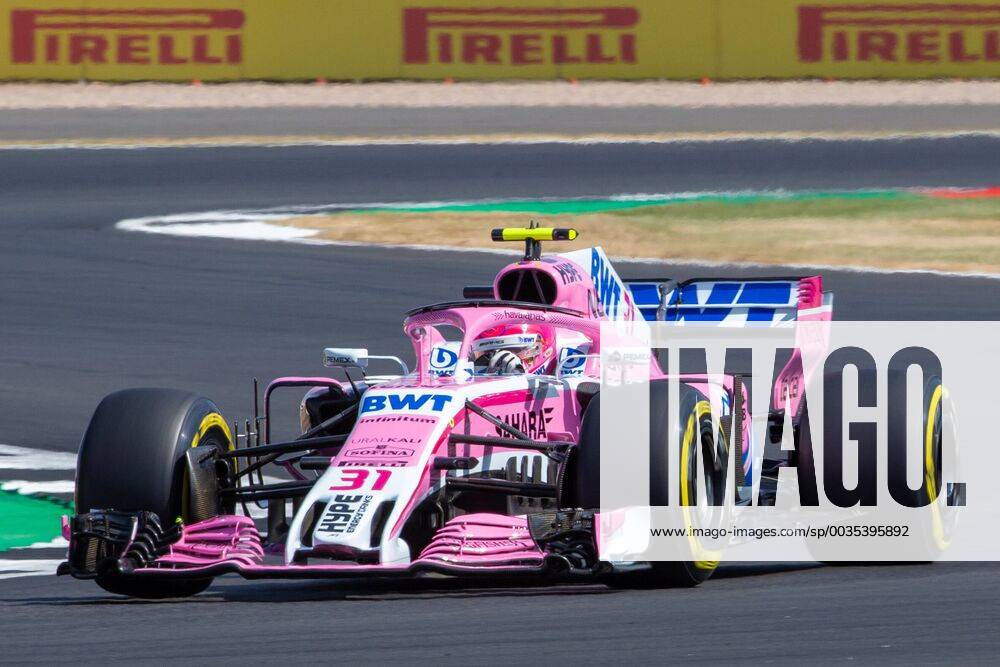 6th July 2018, Silverstone Circuit, Silverstone, England; British Formula One Grand Prix, Friday free practice; Test driver Nicholas Latifi in his Sahara Force India F1 Team Force India Mercedes VJM11 ActionPlus12044451 TimxWilliams
