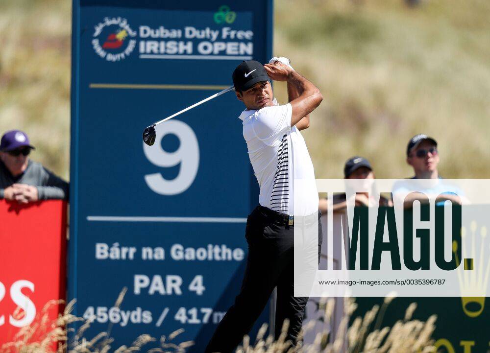 2018 Dubai Duty Free Irish Open - Day 2, Ballyliffin Golf Club, Co. Donegal 6 7 2018 Julian Suri tees off on the 9th hole Julian Suri tees off on the 9th hole 6 7 2018