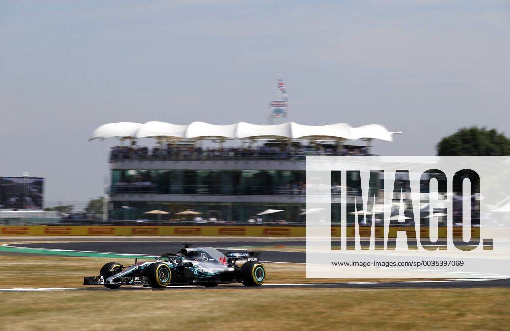 Motorsports: FIA Formula One World Championship WM Weltmeisterschaft 2018, Grand Prix of Great Britain, 44 Lewis Hamilton (GBR, Mercedes AMG Petronas Motorsport), Silverstone Great Britain