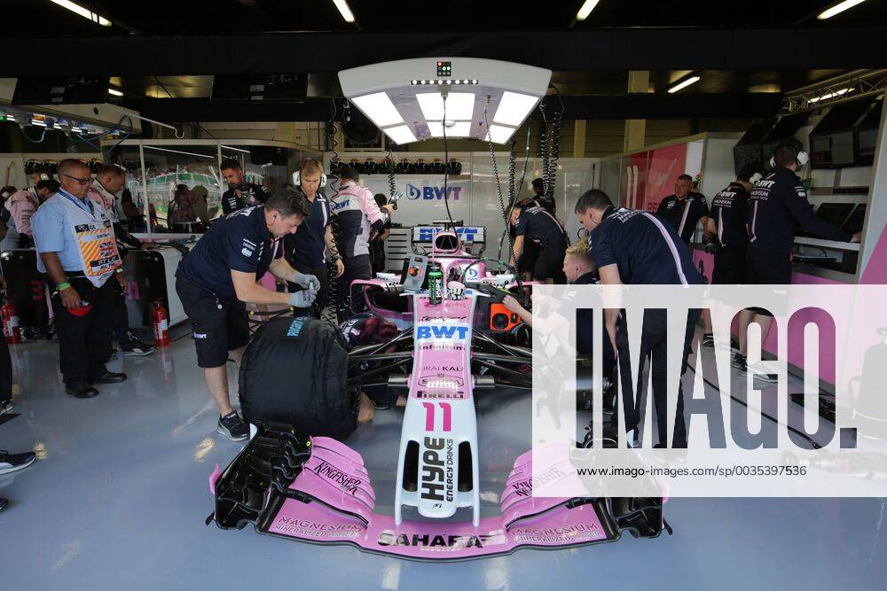 Photo4 LaPresse 06 07 2018 Silverstone, England Grand Prix Formula One England 2018 In the pic: Sergio Perez (MEX) Sahara Force India F1 VJM11