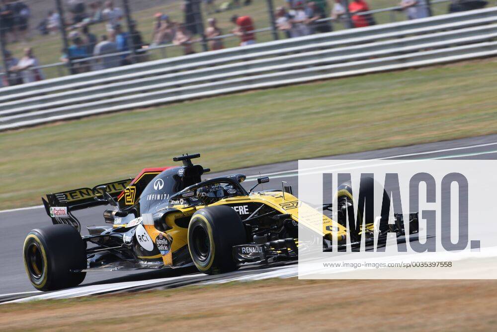 Photo4 LaPresse 06 07 2018 Silverstone, England Grand Prix Formula One England 2018 In the pic: Nico Hulkenberg (GER) Renault Sport F1 Team RS18