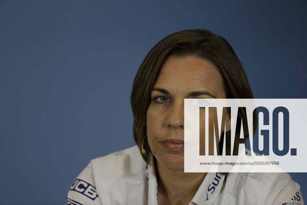 Photo4 LaPresse 06 07 2018 Silverstone, England Grand Prix Formula One England 2018 In the pic: Official Fia press conference PK Pressekonferenz Claire Williams (GBR) Williams Deputy Team Principa