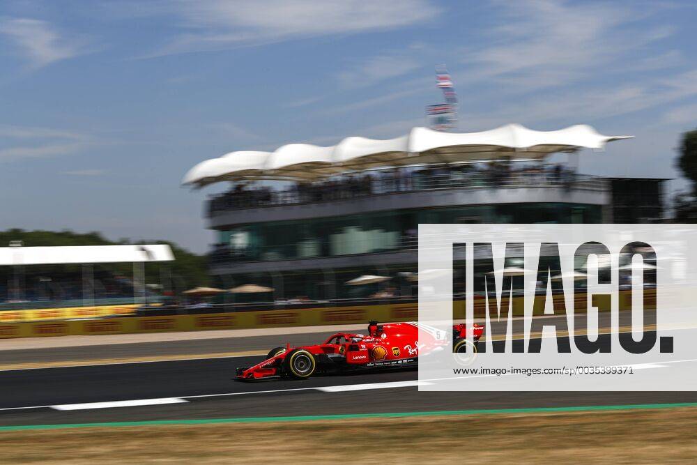Motorsports: FIA Formula One World Championship WM Weltmeisterschaft 2018, Grand Prix of Great Britain, 5 Sebastian Vettel (GER, Scuderia Ferrari), Silverstone Great Britain