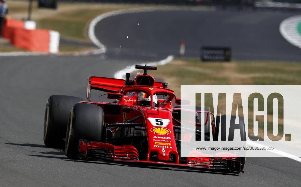 Motorsports: FIA Formula One World Championship WM Weltmeisterschaft 2018, Grand Prix of Great Britain, 5 Sebastian Vettel (GER, Scuderia Ferrari), Silverstone Great Britain