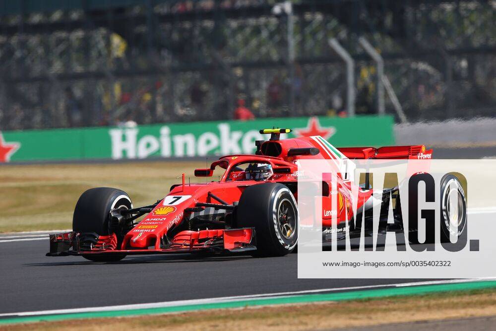 Photo4 LaPresse 06 07 2018 Silverstone, England Grand Prix Formula One England 2018 In the pic: Kimi Raikkonen (FIN) Scuderia Ferrari SF71H