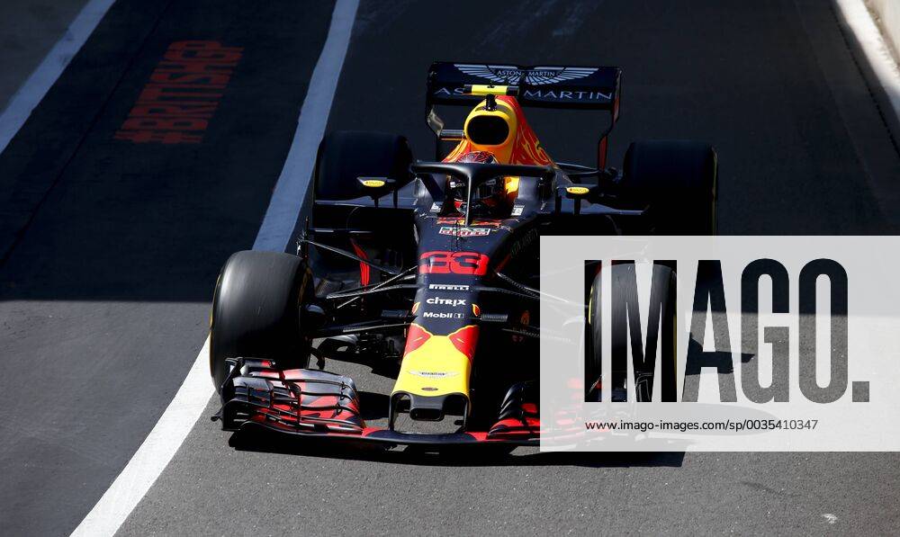 Motorsports: FIA Formula One World Championship WM Weltmeisterschaft 2018, Grand Prix of Great Britain, 33 Max Verstappen (NLD, Aston Martin Red Bull Racing), Silverstone Great Britain