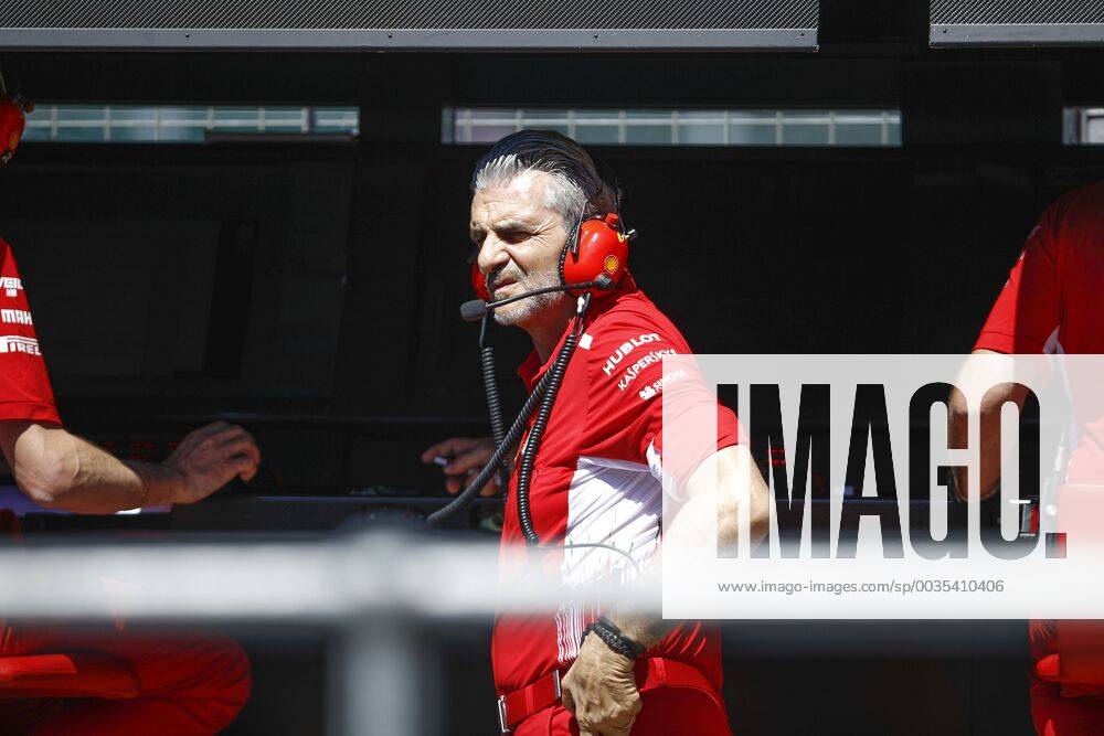 Motorsports: FIA Formula One World Championship WM Weltmeisterschaft 2018, Grand Prix of Great Britain, Maurizio Arrivabene (ITA, Scuderia Ferrari), Silverstone Great Britain