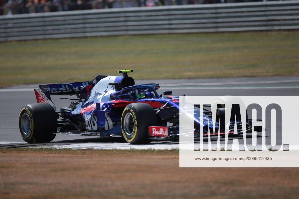 Photo4 LaPresse 07 07 2018 Silverstone, England Grand Prix Formula One England 2018 In the pic: free practice 3, Pierre Gasly (FRA) Scuderia Toro Rosso STR13