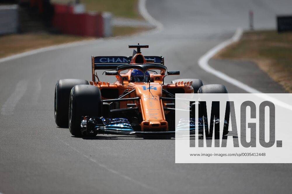 Photo4 LaPresse 07 07 2018 Silverstone, England Grand Prix Formula One England 2018 In the pic: free practice 3, Fernando Alonso (ESP) McLaren Renault MCL33