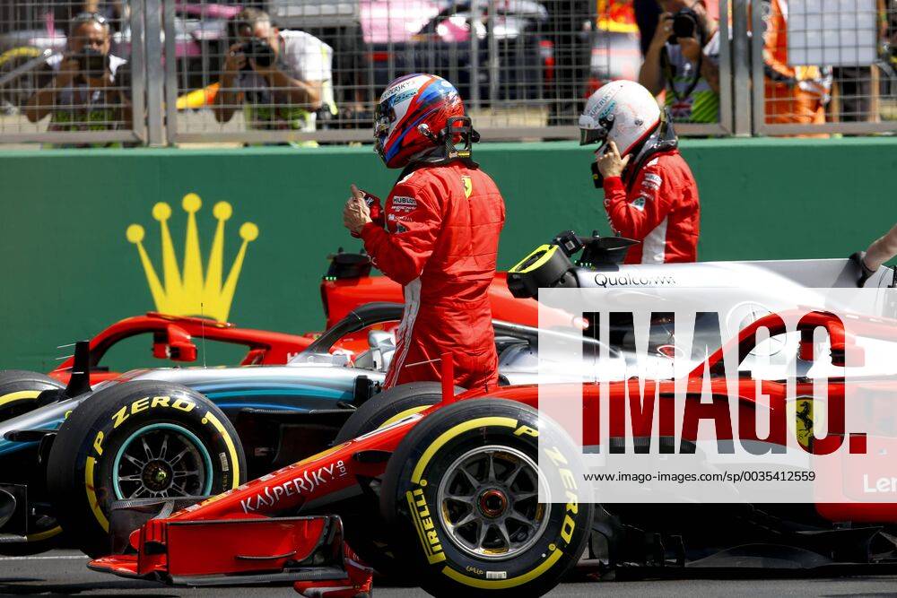 Motorsports: FIA Formula One World Championship WM Weltmeisterschaft 2018, Grand Prix of Great Britain, 7 Kimi Raikkonen (FIN, Scuderia Ferrari), Silverstone Great Britain