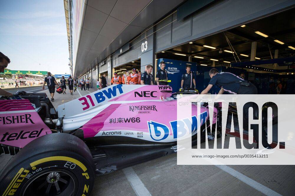 Esteban Ocon Sahara Force India F1 Team GBR FIA Formula 1 British Grand Prix Silverstone