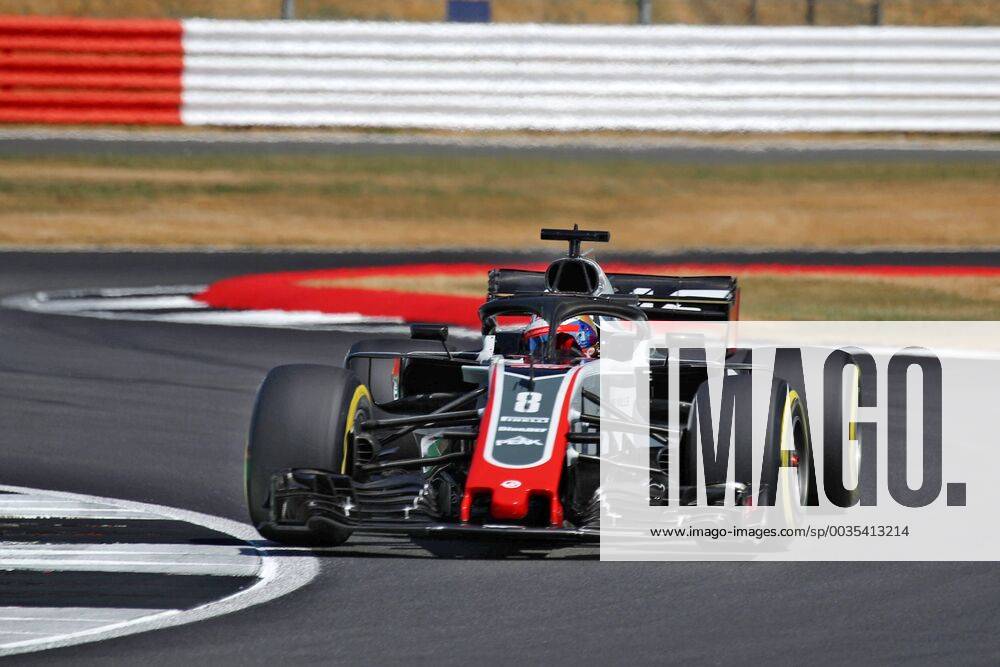 Romain Grosjean Haas F1 Team GBR FIA Formula 1 Grand Prix of Great Britain Silverstone