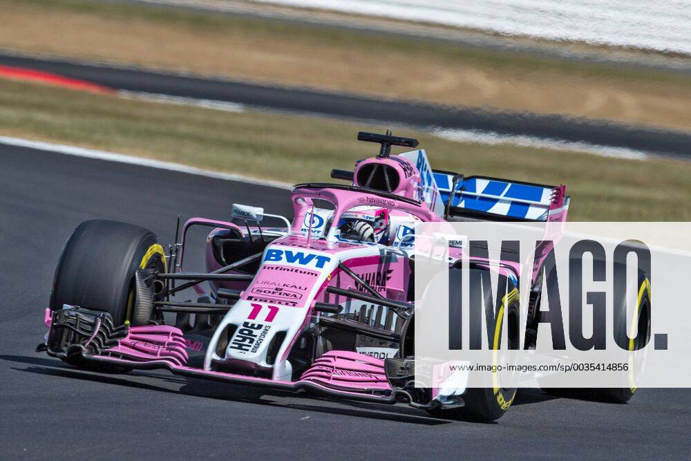Sergio Perez Sahara Force India F1 Team GBR FIA Formula 1 Grand Prix of Great Britain Silverstone