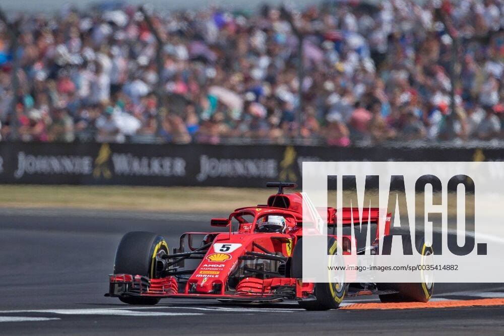Sebastian Vettel Scuderia Ferrari GBR FIA Formula 1 Grand Prix of Great Britain Silverstone