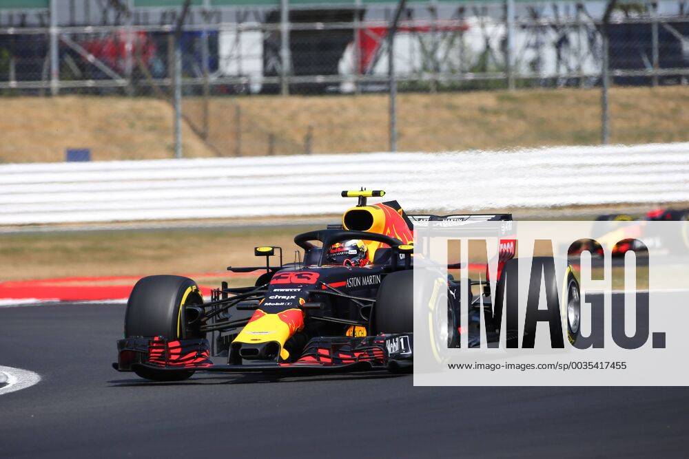 Photo4 LaPresse 07 07 2018 Silverstone, England Grand Prix Formula One England 2018 In the pic: Qualifying, Max Verstappen (NED) Red Bull Racing RB14
