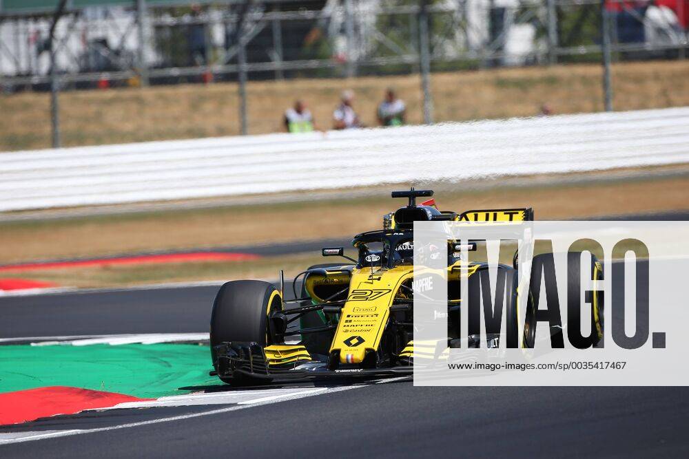 Photo4 LaPresse 07 07 2018 Silverstone, England Grand Prix Formula One England 2018 In the pic: Qualifying, Nico Hulkenberg (GER) Renault Sport F1 Team RS18