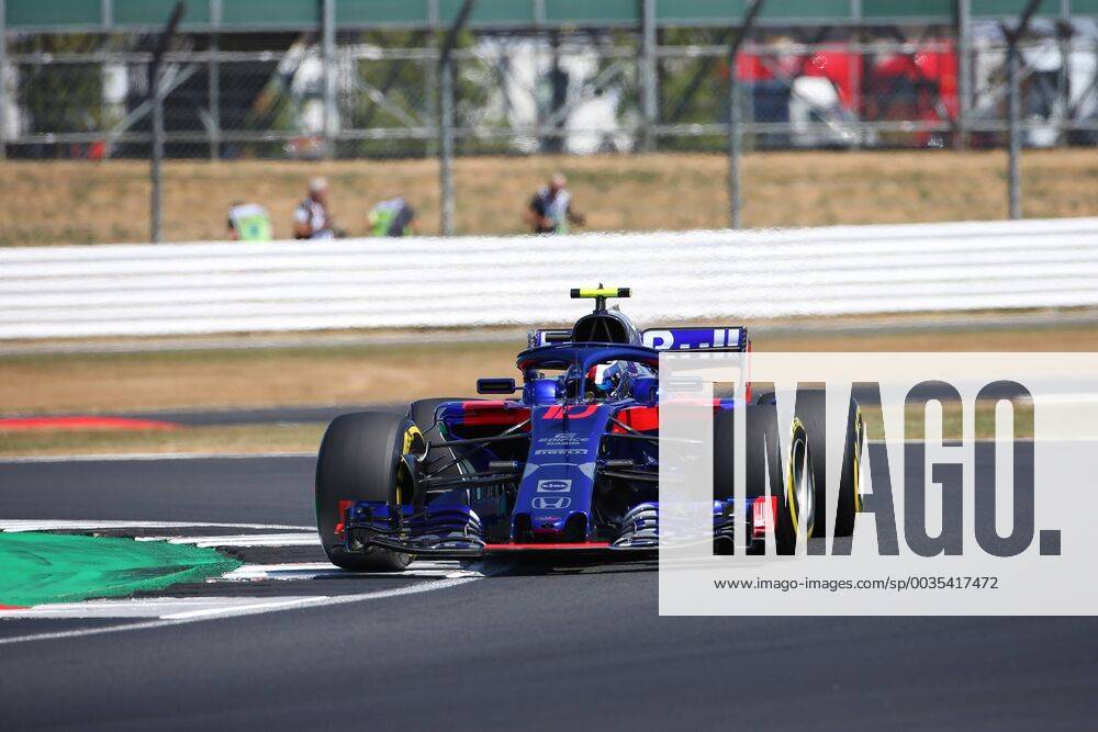 Photo4 LaPresse 07 07 2018 Silverstone, England Grand Prix Formula One England 2018 In the pic: Qualifying, Pierre Gasly (FRA) Scuderia Toro Rosso STR13