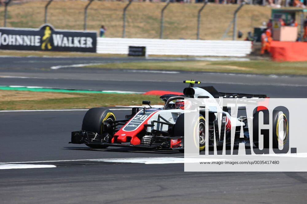 Photo4 LaPresse 07 07 2018 Silverstone, England Grand Prix Formula One England 2018 In the pic: Qualifying, Kevin Magnussen (DEN) Haas F1 Team VF-18