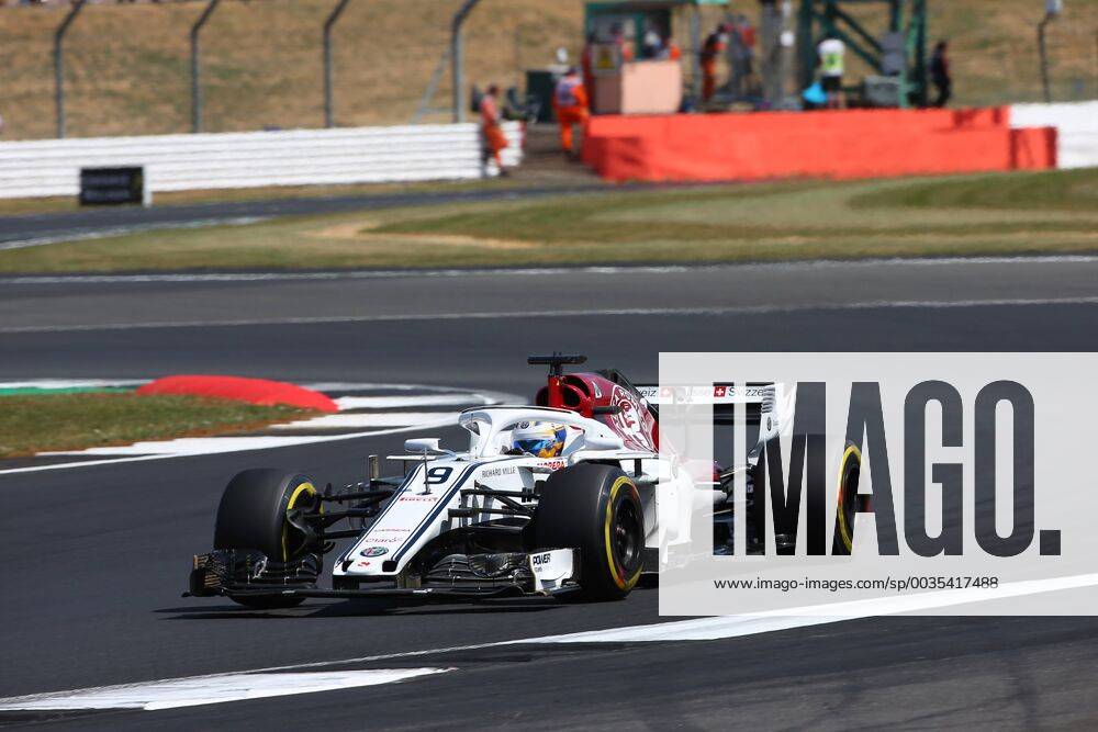 Photo4 LaPresse 07 07 2018 Silverstone, England Grand Prix Formula One England 2018 In the pic: Qualifying, Marcus Ericsson (SUE) Alfa Romeo Sauber C37
