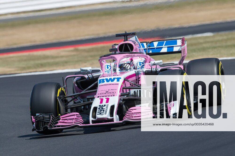 Sergio Perez Sahara Force India F1 Team GBR FIA Formula 1 Grand Prix of Great Britain Silverstone