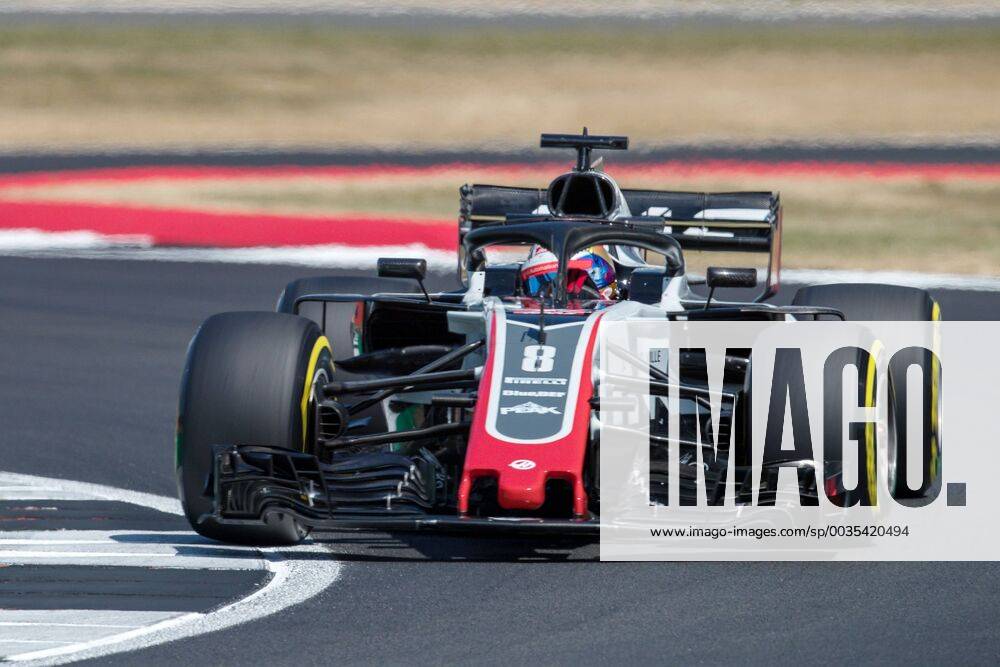 Romain Grosjean Haas F1 Team GBR FIA Formula 1 Grand Prix of Great Britain Silverstone