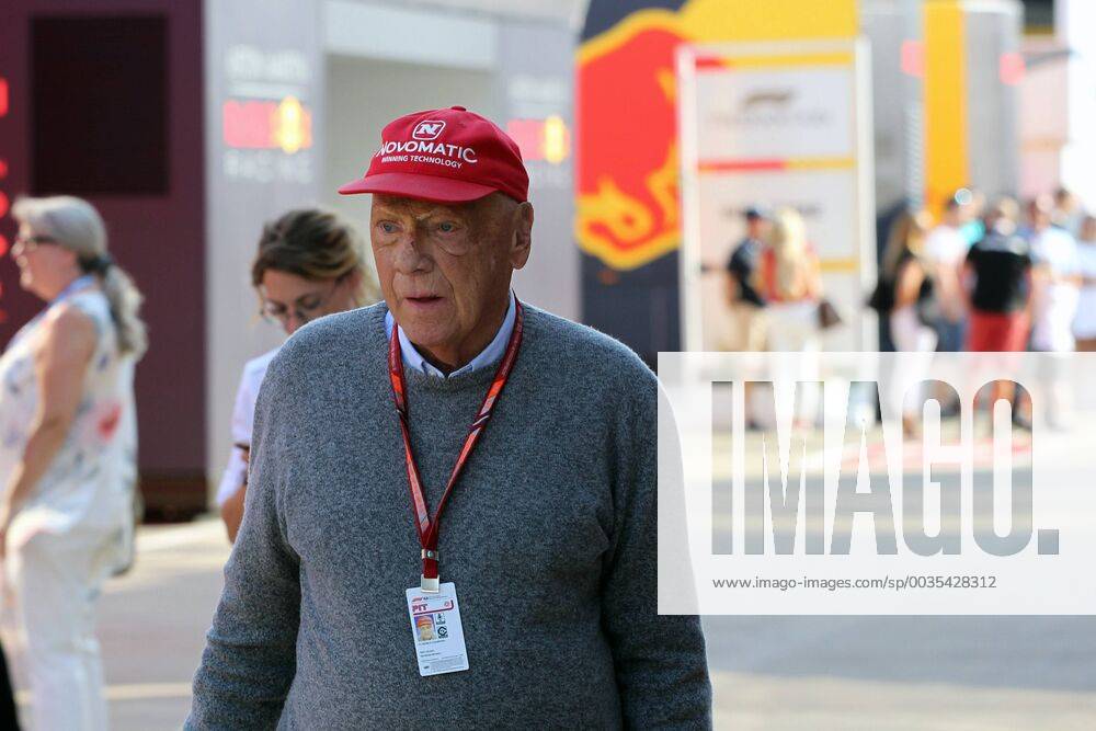 Photo4 LaPresse 08 07 2018 Silverstone, England Grand Prix Formula One England 2018 In the pic: Niki Lauda (AUT) Mercedes Non-Executive Chairman