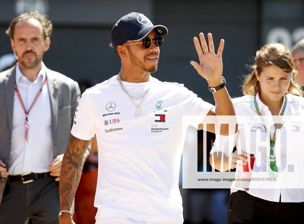 Motorsports: FIA Formula One World Championship WM Weltmeisterschaft 2018, Grand Prix of Great Britain, 44 Lewis Hamilton (GBR, Mercedes AMG Petronas Motorsport), Silverstone Great Britain